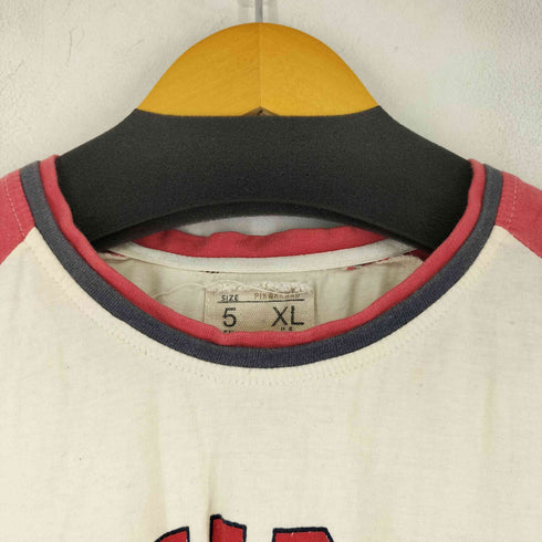 ラグランスリーブ ホッケーTシャツ メンズ JPN:XL