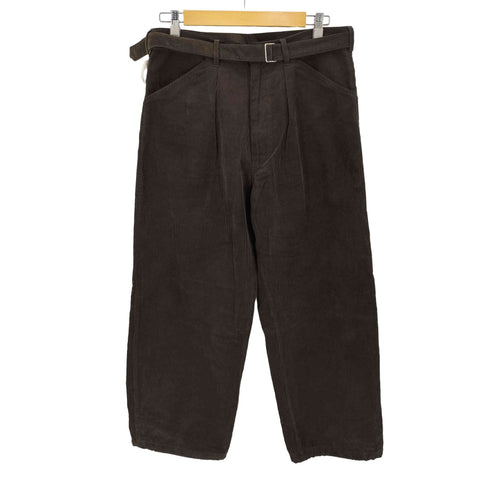 ジャーナルスタンダード JOURNAL STANDARD 24AW 11W コーデュロイ ベルテッドパンツ メンズ JPN:M