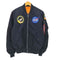 アルファインダストリーズ ALPHA INDUSTRIES NASA MA-1 メンズ import:S