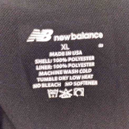 ニューバランス NEW BALANCE MADE IN USA NAVY トレーニングショーツ メンズ JPN:XL