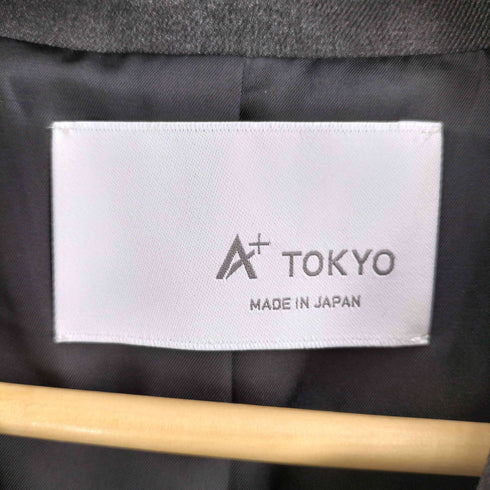 エープラストウキョウ A+TOKYO 22SS 素材切り替え コンビネーション ジレ ベスト レディース FREE