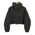 ザラ ZARA フーデッドクロップドジャケット レディース import:L