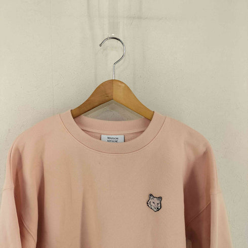 メゾンキツネ MAISON KITSUNE ボールド フォックスヘッド パッチ コンフォート スウェットシャツ レディース import:S