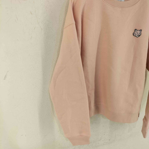 メゾンキツネ MAISON KITSUNE ボールド フォックスヘッド パッチ コンフォート スウェットシャツ レディース import:S
