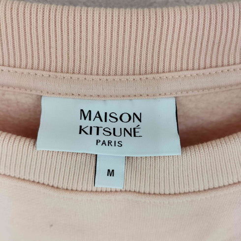 メゾンキツネ MAISON KITSUNE ボールド フォックスヘッド パッチ コンフォート スウェットシャツ レディース import:S
