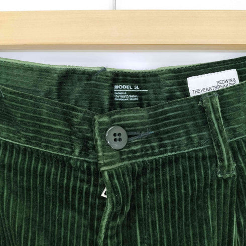 ベドウィンアンドザハートブレイカーズ BEDWIN&THE HEARTBREAKERS 5L CORDUROY SHORT PANTS MANI コーデュロイ タック ショーツ メンズ 3