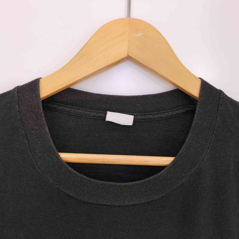 ブランク 無地 ポケット Tシャツ 袖&裾シングル メンズ