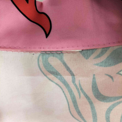 総柄 L/S オープンカラーシャツ メンズ