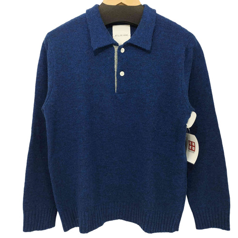 スティルバイハンド STILL BY HAND ウール プルオーバー ニットポロ メンズ JPN:46