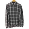 ブルーノ BRUNO 90s イタリア製 L/S オンブレチェックシャツ メンズ import:XL
