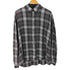ブルーノ BRUNO 90s イタリア製 L/S オンブレチェックシャツ メンズ import:XL