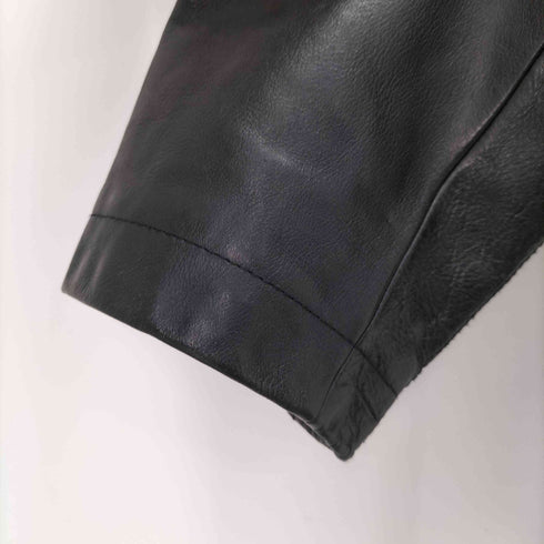 サンタフェ santa fe santa fe leather 襟ボアレザージャケット 本革 メンズ import:XL