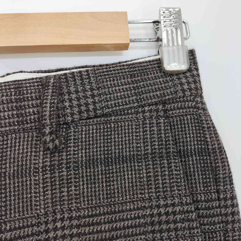 ユナイテッドアローズグリーンレーベルリラクシング UNITED ARROWS green label relaxing ブリティッシュ ウール グレンプレイド スリム NP パンツ メンズ 72