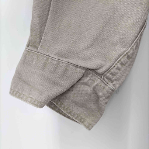 エディーバウアー Eddie Bauer 90S MADE IN USA Elkhorn Canvas L/S ワークシャツ メンズ import:L