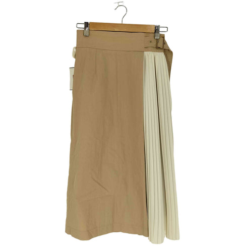 ユナイテッドアローズグリーンレーベルリラクシング UNITED ARROWS green label relaxing FFC ブロッキング プリーツ スカート レディース 36