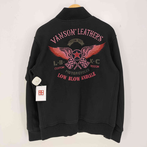 バンソン VANSON LOW BROW KNUCKLE スウェット スタジャン メンズ JPN:L