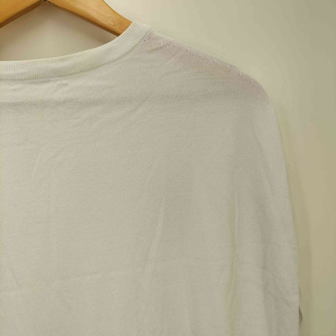 ビューティーアンドユースユナイテッドアローズ BEAUTY & YOUTH UNITED ARROWS 22SS ワイド フレンチ スリーブ ニット プルオーバー ウォッシャブル レディース