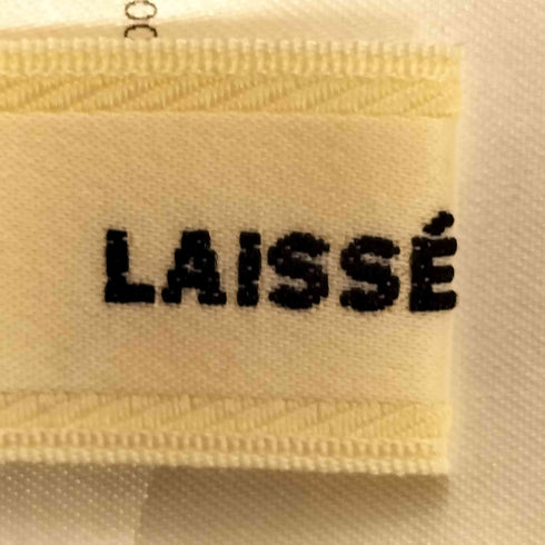 レッセパッセ LAISSE PASSE シアーカラー五分袖ブラウス レディース 38