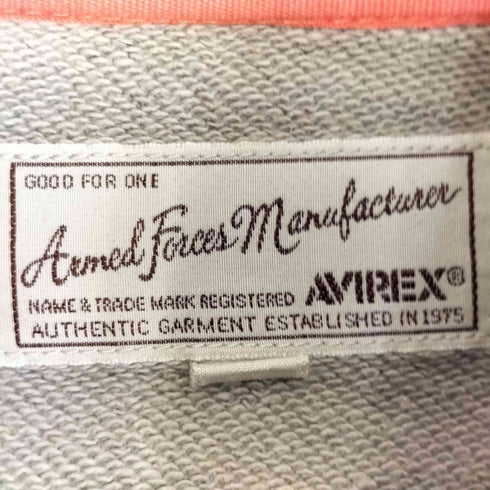 アヴィレックス AVIREX 4th エアフォース スタンドジップ ジャケット スウェットトラックジャケット メンズ JPN:L