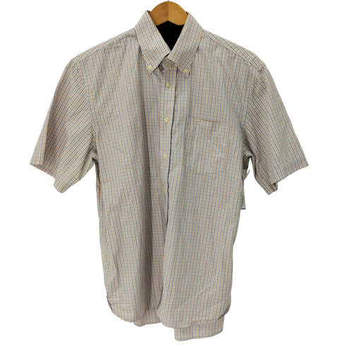 トミーヒルフィガー TOMMY HILFIGER S/S チェックボタンダウンシャツ メンズ import:M