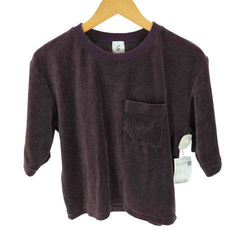 ロクビューティーアンドユースユナイテッドアローズ 6 BEAUTY & YOUTH UNITED ARROWS VELOUR カットソー レディース