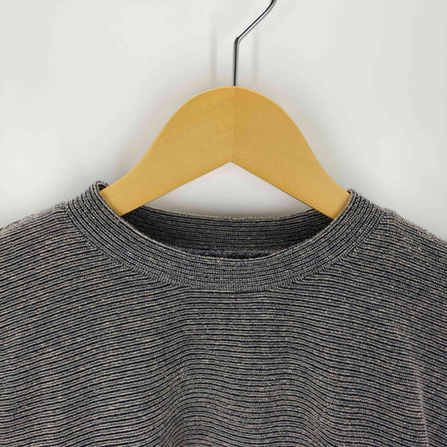 ロクビューティーアンドユースユナイテッドアローズ 6 BEAUTY & YOUTH UNITED ARROWS パイル ボーダー ドローストリング トップス レディース