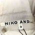 ニコアンド niko and... ヘリンボーン ガーデン サロペット レディース M