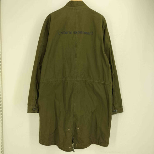 ユニフォームエクスペリメント uniform experiment STAND COLLAR COAT ミリタリー モッズコート メンズ JPN:4