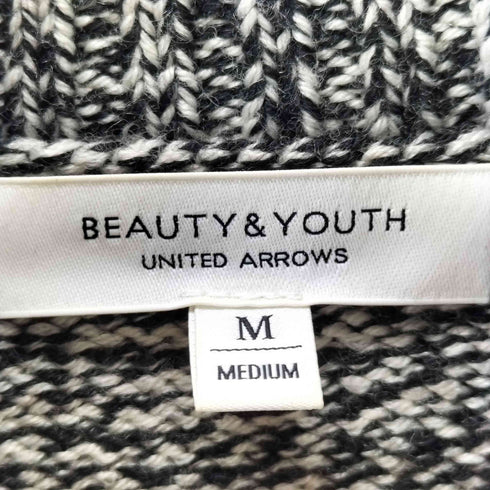 ビューティーアンドユースユナイテッドアローズ BEAUTY & YOUTH UNITED ARROWS ミックスカラー タートルネック ニット メンズ JPN:M