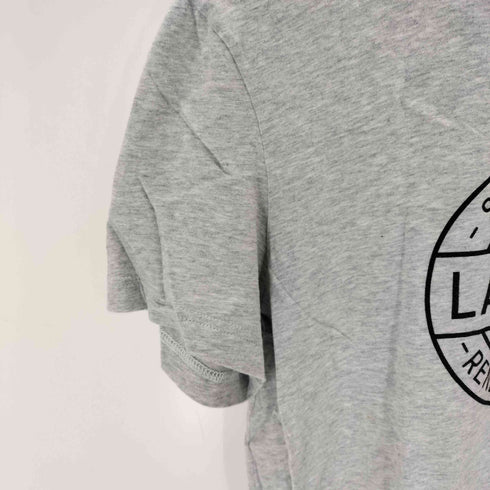 ラコステ LACOSTE RENE DID IT FIRST プリントクルーネックTシャツ メンズ import:S