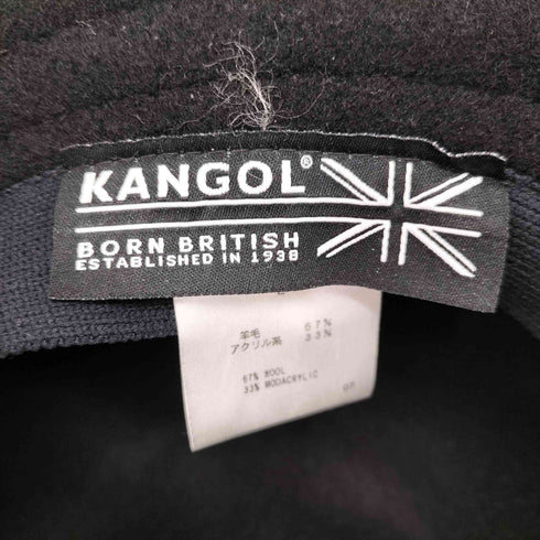 カンゴール KANGOL WOOL CASUAL HAT ロゴ刺繍バケットハット メンズ L