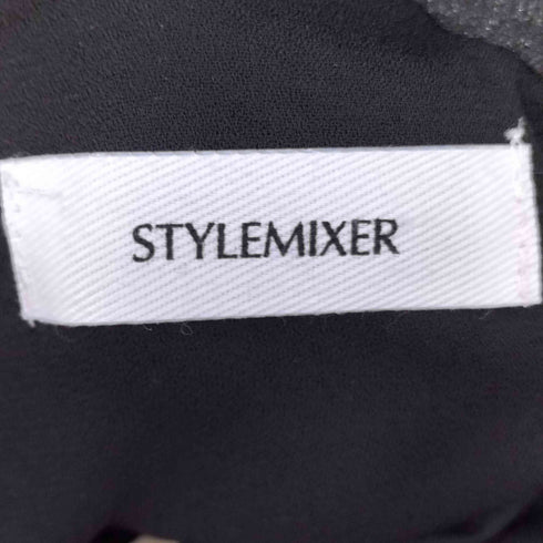 スタイルミキサー STYLEMIXER パイピングプリーツワンピース レディース JPN:S