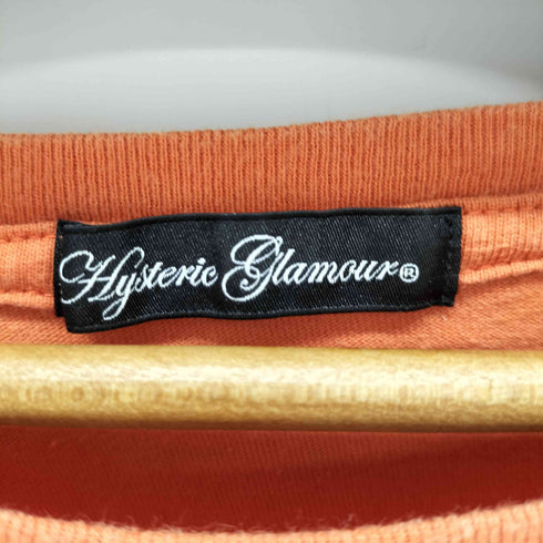 ヒステリックグラマー HYSTERIC GLAMOUR HYSTERIC MOTEL プリントS/S Tシャツ チビT レディース FREE