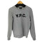 アーペーセー A.P.C. VPC Sweatshirts フロッキーロゴ クルーネックスウェット レディース import:XS