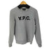 アーペーセー A.P.C. VPC Sweatshirts フロッキーロゴ クルーネックスウェット レディース import:XS