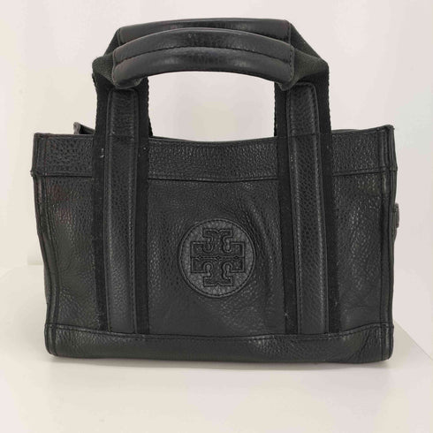 トリーバーチ TORY BURCH ロゴエンボス シボレザー ミニ ハンドバッグ レディース