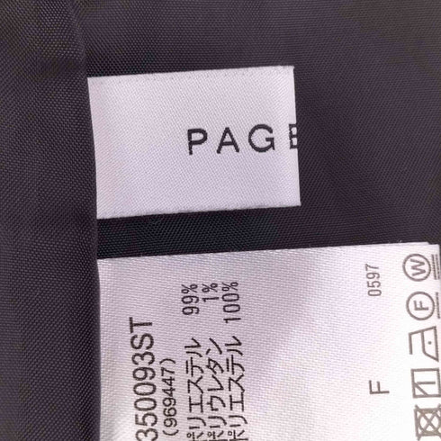 ページボーイ PAGEBOY チェックカーゴパンツ レディース FREE