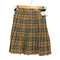 バーバリーズ BURBERRYS 90S BLUE LABEL ノバチェック ウール ラップ スカート レディース EUR:36