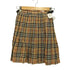 バーバリーズ BURBERRYS 90S BLUE LABEL ノバチェック ウール ラップ スカート レディース EUR:36