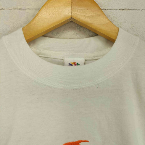 フロント刺繍クルーネックTシャツ レディース JPN:S