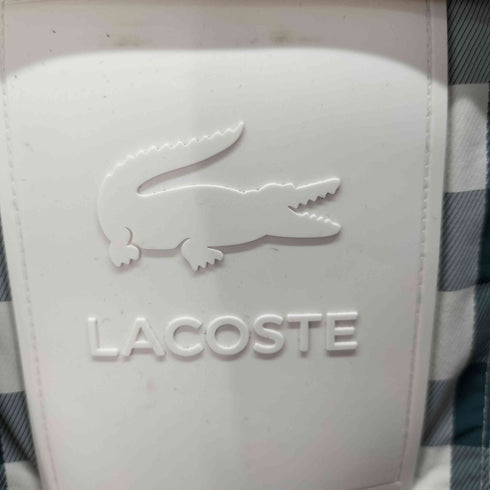 ラコステ LACOSTE ギンガムチェックナイロンジップパーカー レディース FR:36