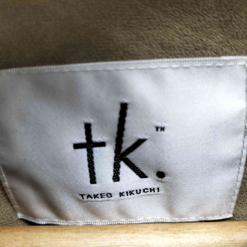 ティーケータケオキクチ tk. TAKEO KIKUCHI シンセティックフェイクレザーシャツジャケット メンズ FREE