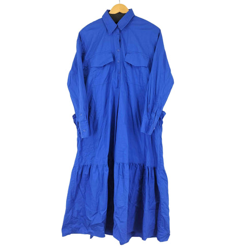 ザラ ZARA poplin shirt dress レディース US M