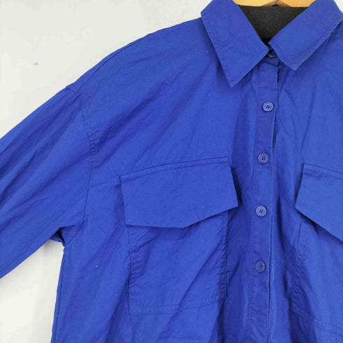 ザラ ZARA poplin shirt dress レディース US M