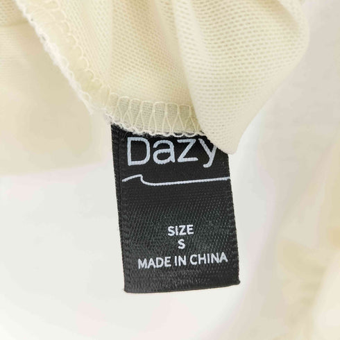 デイジー DAZY L/S ハイネック シアーカットソー レディース