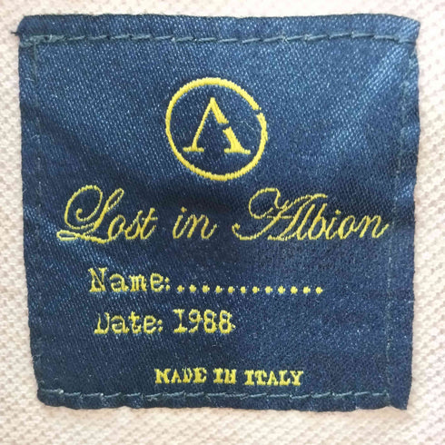 ロストインアルビオン LOST IN ALBION イタリア製 ポロシャツ メンズ import:S