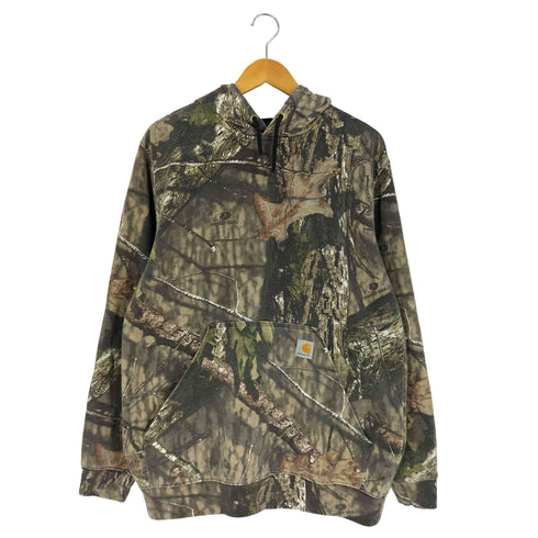 カーハート Carhartt MIDWEIGHT CAMO SLEEVE LOGO HOODIE リアルツリーカモ スリーブ ロゴ フーディー メンズ import:M