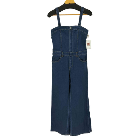 ジーユー GU ベアトップ サロペットパンツ レディース L