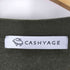 CASHYAGE カシミヤ100 カモフラ ラインストーンワンポイントカーディガン メンズ 50