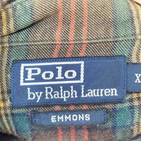ポロバイラルフローレン Polo by RALPH LAUREN EMMONS チェックシャツ メンズ JPN:XL